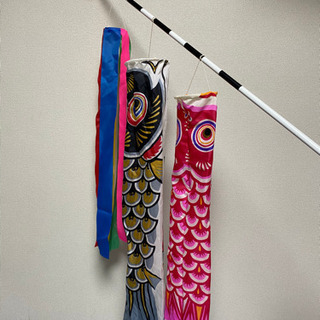 子供の日に間に合うお手軽鯉のぼり