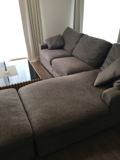 アルモニア　カウチソファー　美品