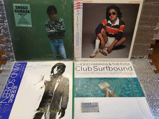 LPレコード 浜田省吾 18枚