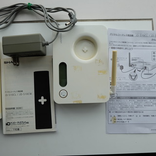 SHARP　デジタルコードレス電話　JD-S10CLの画像