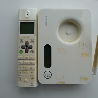 SHARP　デジタルコードレス電話　JD-S10CLの画像