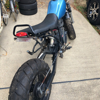 【引取限定】TW200E 不動車です。の画像