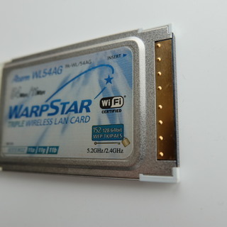 NEC　Aterm　WL54AGトリプル　ワイヤレスLANカードの画像