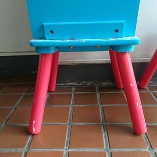 ドリー ニモ 子供用 椅子 木製 キッズ チェの画像