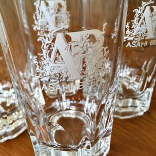 アサヒビールグラス［4個］中古の画像