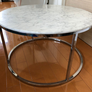 大理石テーブル 丸