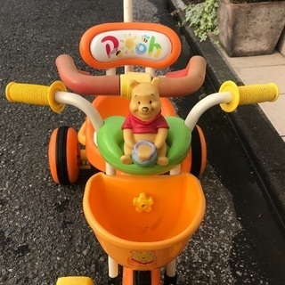 プーさん三輪車の画像