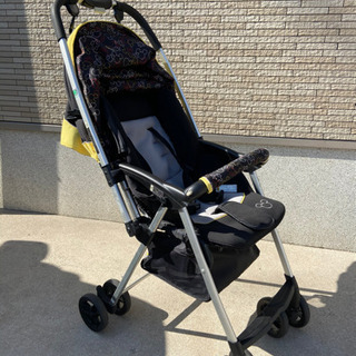【取引完了】【ディズニーベビーカー】折り畳み可、中古