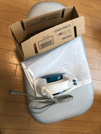 東芝アイロン・アイロン台セット