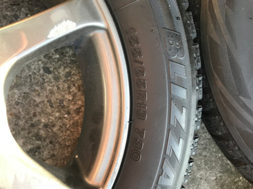 13インチ　155/65 スタッドレス　4本