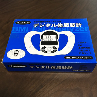 デジタル体脂肪計   【未使用】の画像