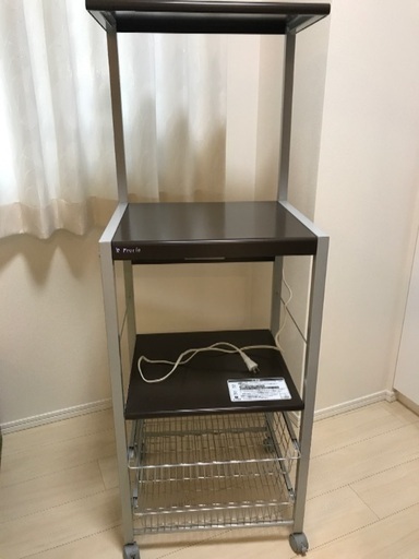 商談中【美品】レンジ台　オープンラック