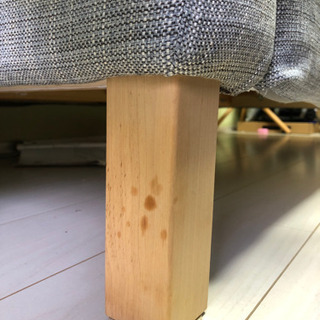 IKEAソファー　グレー　引き取り限定の画像