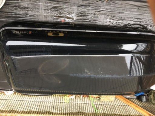 車用イノールーフBOX荷物結構はいります。