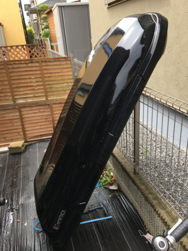 車用イノールーフBOX荷物結構はいります。