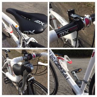 超美品 新車時12万 バイク ルイガノ LOUIS GARNEAU CTR AL6066 販売証明書