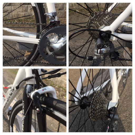 超美品  新車時12万  バイク ルイガノ LOUIS GARNEAU  CTR  AL6066  販売証明書