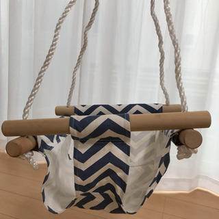 受渡者様決定 家庭用 キッズ背もたれ付き ブランコの画像