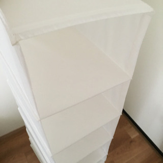 イケア  ハンガーラック  MULIG+収納 SKUBBセットの画像