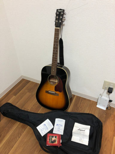 legend アコースティックギター　アコギ　ケース付