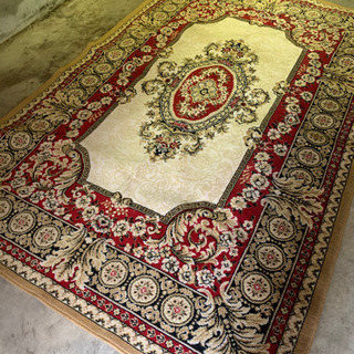 柄絨毯　約3畳の画像