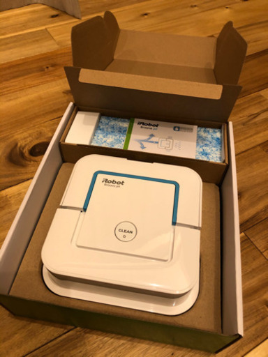 ※取引中【ほぼ新品】iRobot Braava jet 240（床拭きロボット掃除機） アイロボット ブラーバ ジェット 240