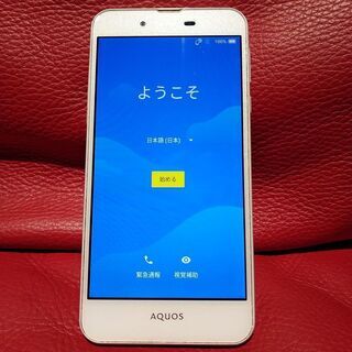 SHARP SH-L02 JCOM　ホワイト 郵送可　値下げしました
