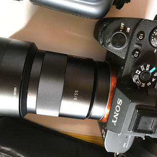 ソニーSony α7rii カメラレンズセット(55f1.8 1635f4)の画像