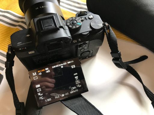 ソニーSony α7rii カメラレンズセット(55f1.8 1635f4)