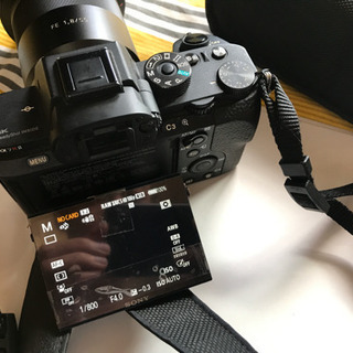 ソニーSony α7rii カメラレンズセット(55f1.8 1635f4)の画像