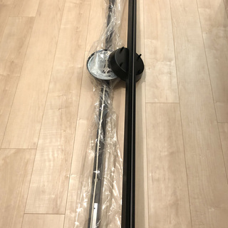 オーデリック　照明器具　簡易ダクトレール160cm　黒　２本の画像