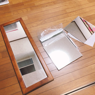 【一部引渡し済】姿見と30×30鏡2枚