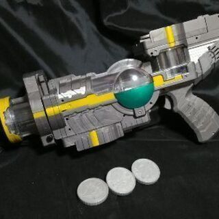 【家で過ごそう】仮面ライダーオーズ DXバースドライバー DXバースバスターセットの画像