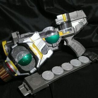 【家で過ごそう】仮面ライダーオーズ DXバースドライバー DXバースバスターセットの画像