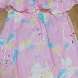 美品✨ムームー（Hawaii工場産　定価一万）ハワイアン ピンク...