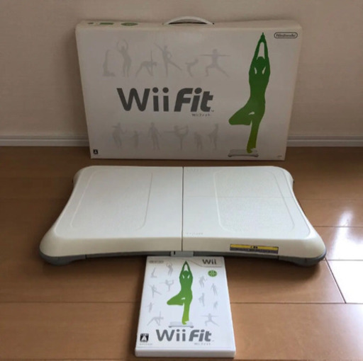Wiiバランスボード　Wiiフイットセット ソフトと滑り止めマット　付き
