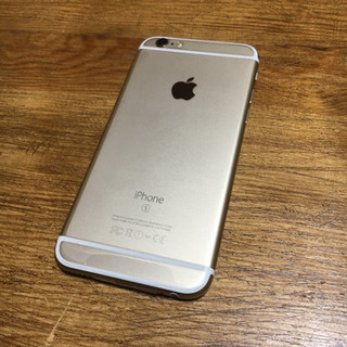 iPhone6s 未使用 16GB ゴールドの画像