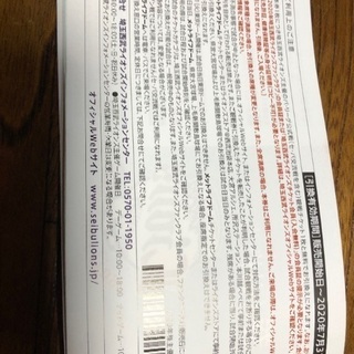 西武ホールディングス　株主　優待券の画像