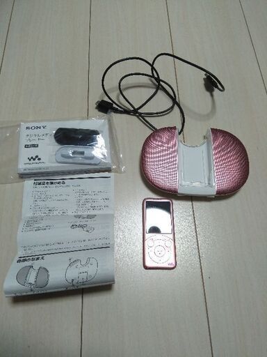 SONY　ウォークマン　NW-S754 ピンク