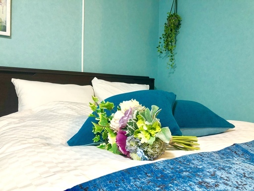 ニトリ収納付きダブルベッド　油圧式