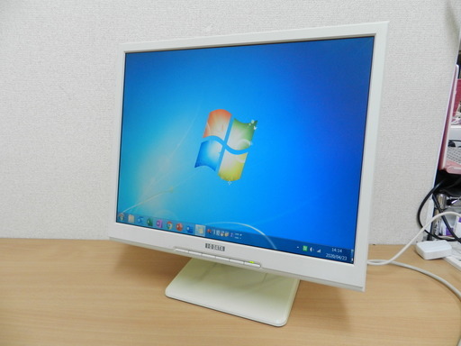 アイオーデータ 20インチ 液晶ディスプレイ 上下高さ調整可能
