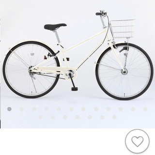 無印良品 26型フル装備自転車 ベージュ