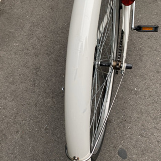 無印良品　26型フル装備自転車　ベージュの画像