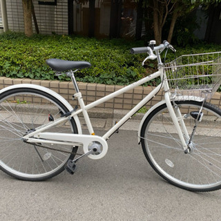 無印良品　26型フル装備自転車　ベージュの画像