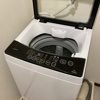 ⑤K04 6日のお持ち帰り限定 Maxzen 全自動洗濯機 6kg 2017年製 JW06MD01WB