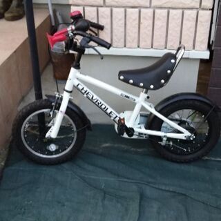 キッズ自転車の画像