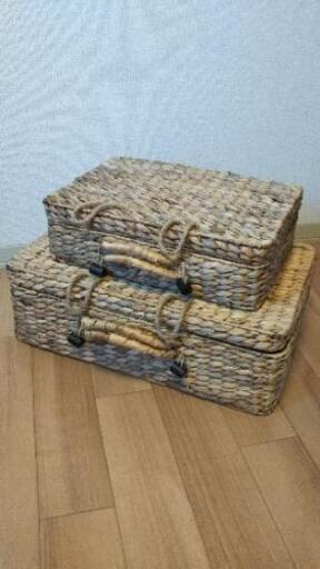【状態良好】✨オシャレ ✨籐(とう)のバッグ