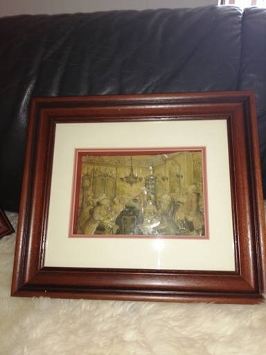 Anton Pieck の3Dシャドーボックス　インテリア装飾品(ダイニング)