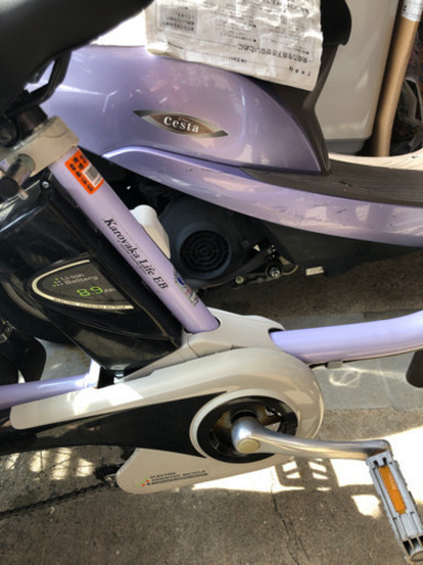 Panasonic 電動アシスト三輪車  カロヤカ ライフ　新品バッテリー