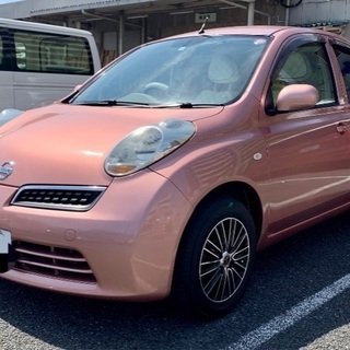 コミコミ価格マーチ ナビ　TV 車検令和3年7月　GW特別価格　コミコミ13万の画像